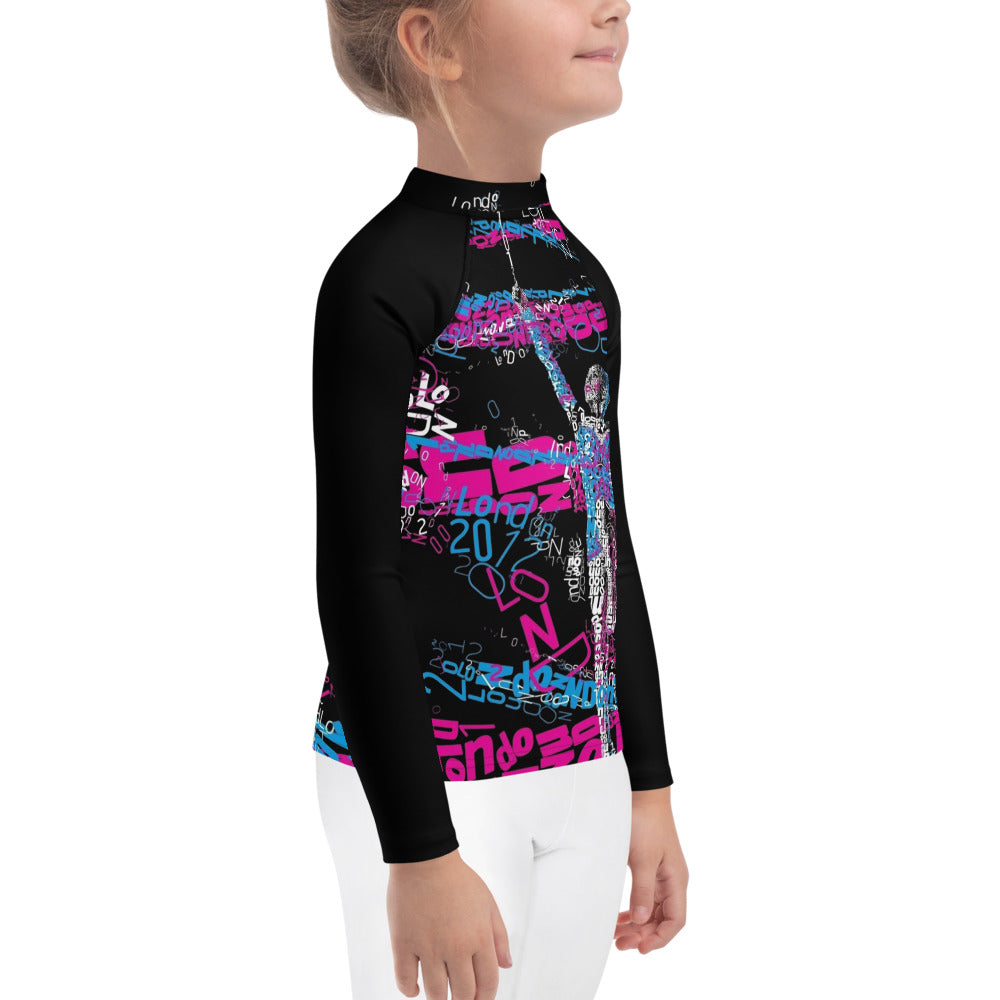 SUPA gymnastics Kids Rash Guard