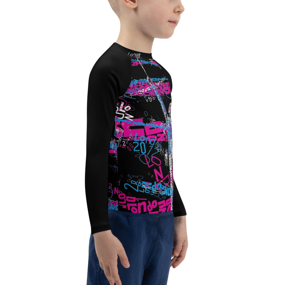 SUPA gymnastics Kids Rash Guard