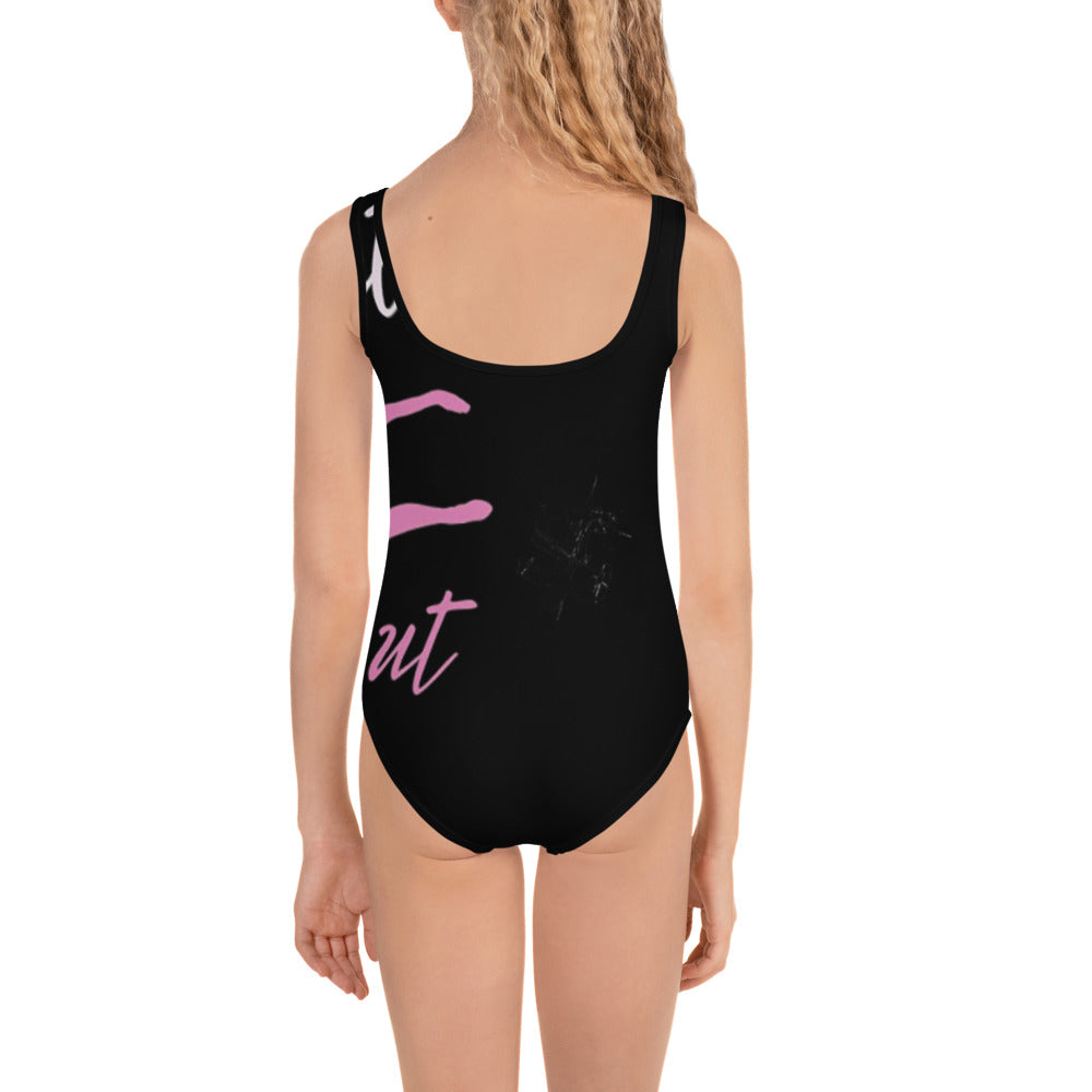 SUPA gymnastics All-Over Print Kids Swimsuit
