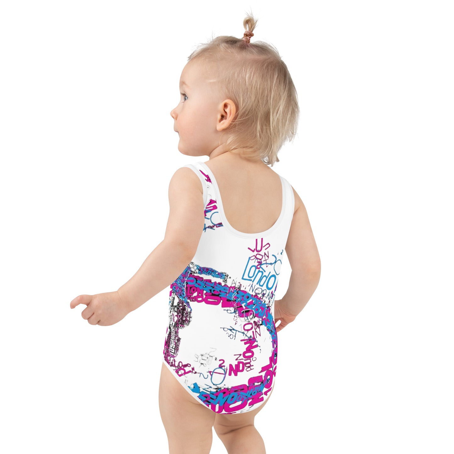 SUPA gymnastics All-Over Print Kids Swimsuit