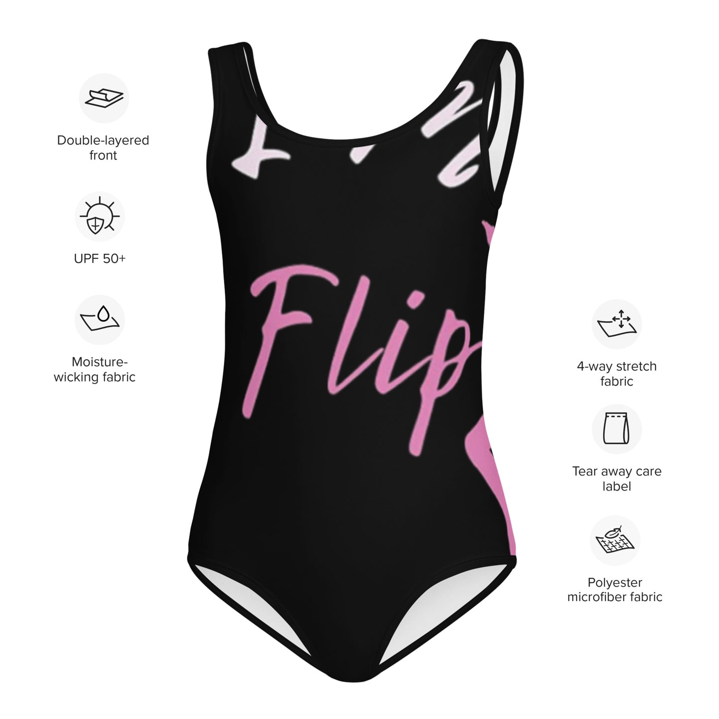 SUPA gymnastics All-Over Print Kids Swimsuit