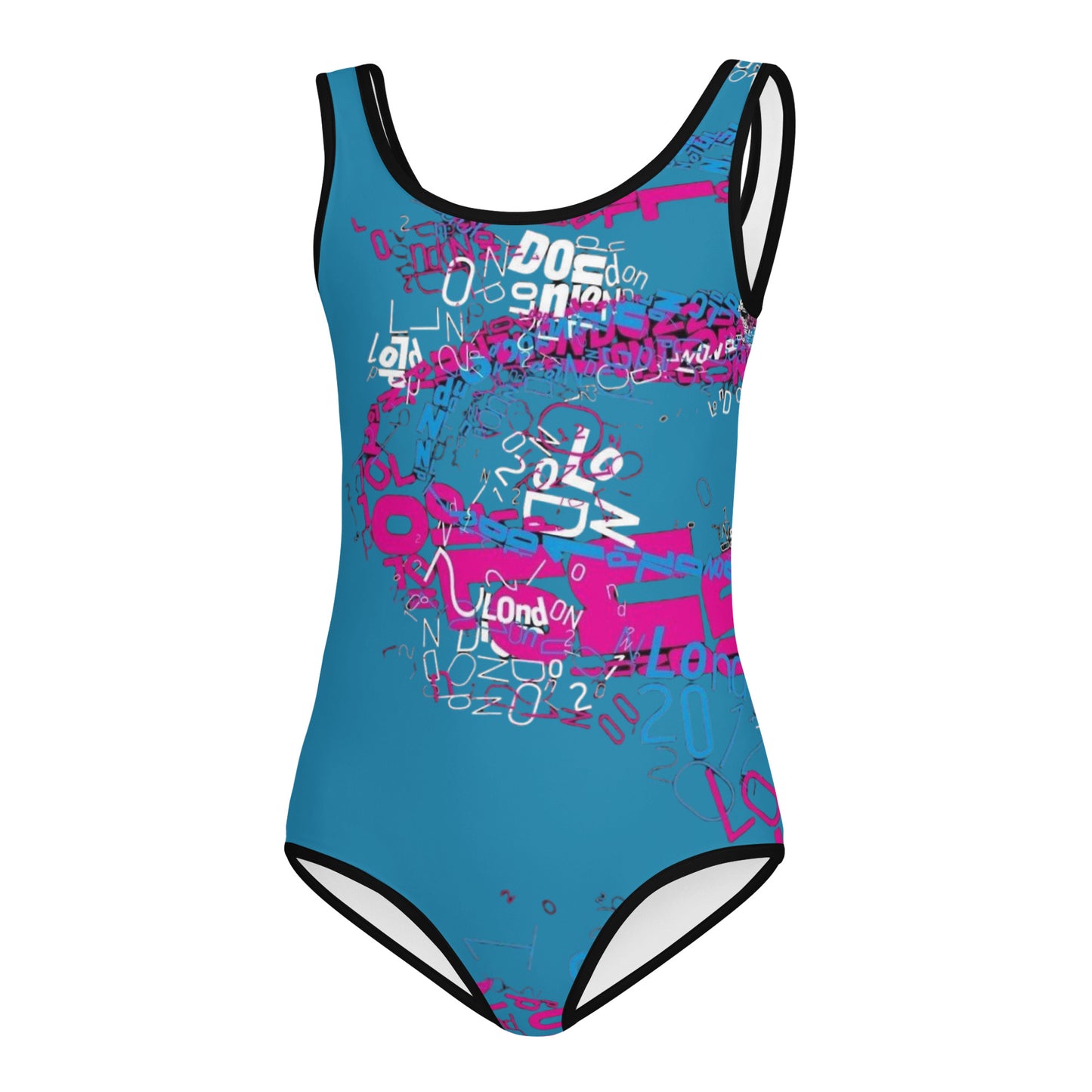 SUPA gymnastics All-Over Print Kids Swimsuit