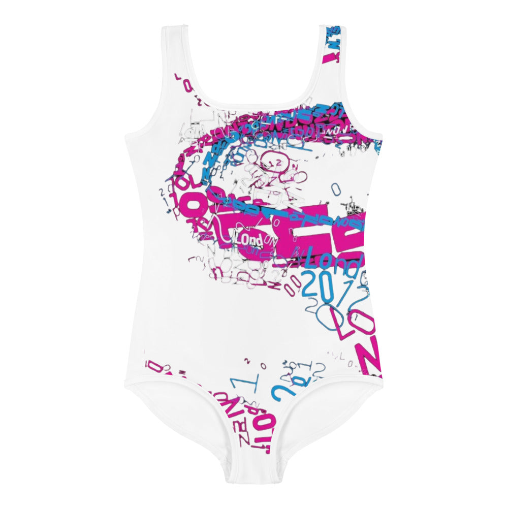 SUPA gymnastics All-Over Print Kids Swimsuit