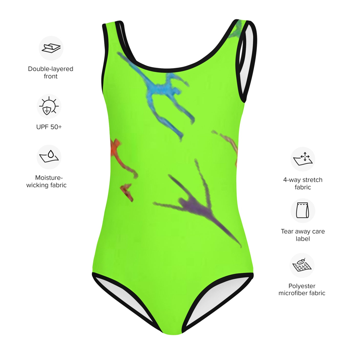 supa All-Over Print Kids Swimsuit