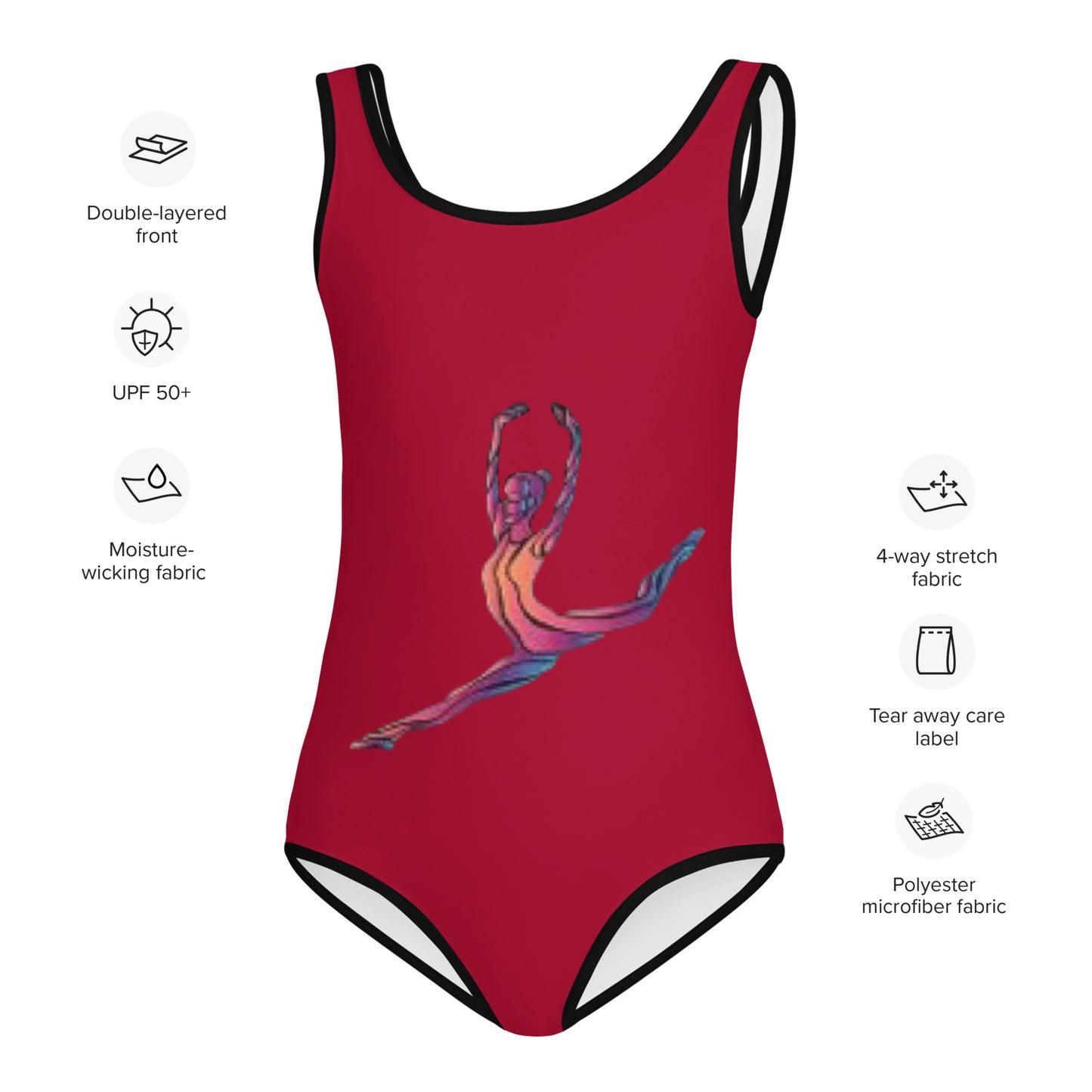 supa All-Over Print Kids Swimsuit