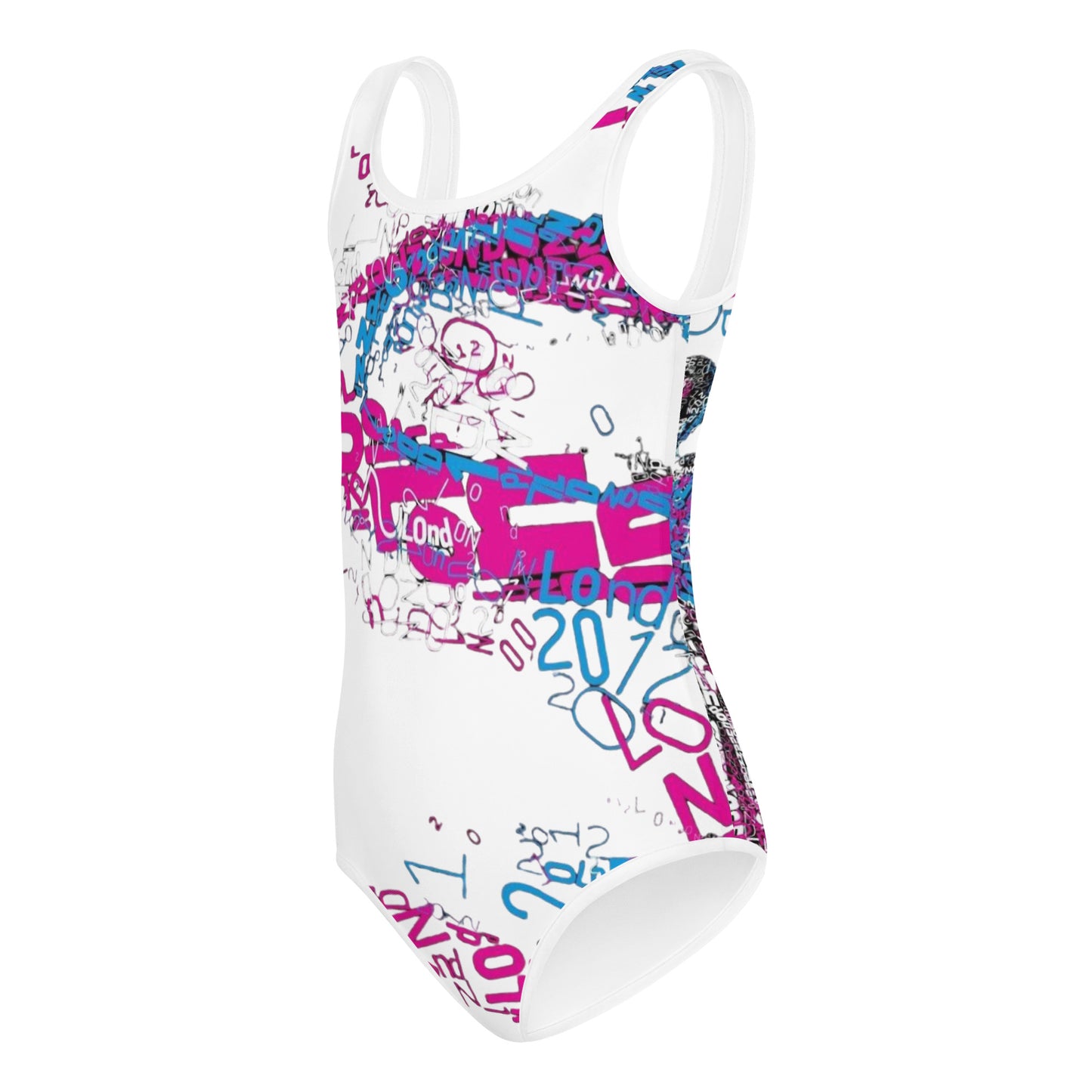 SUPA gymnastics All-Over Print Kids Swimsuit