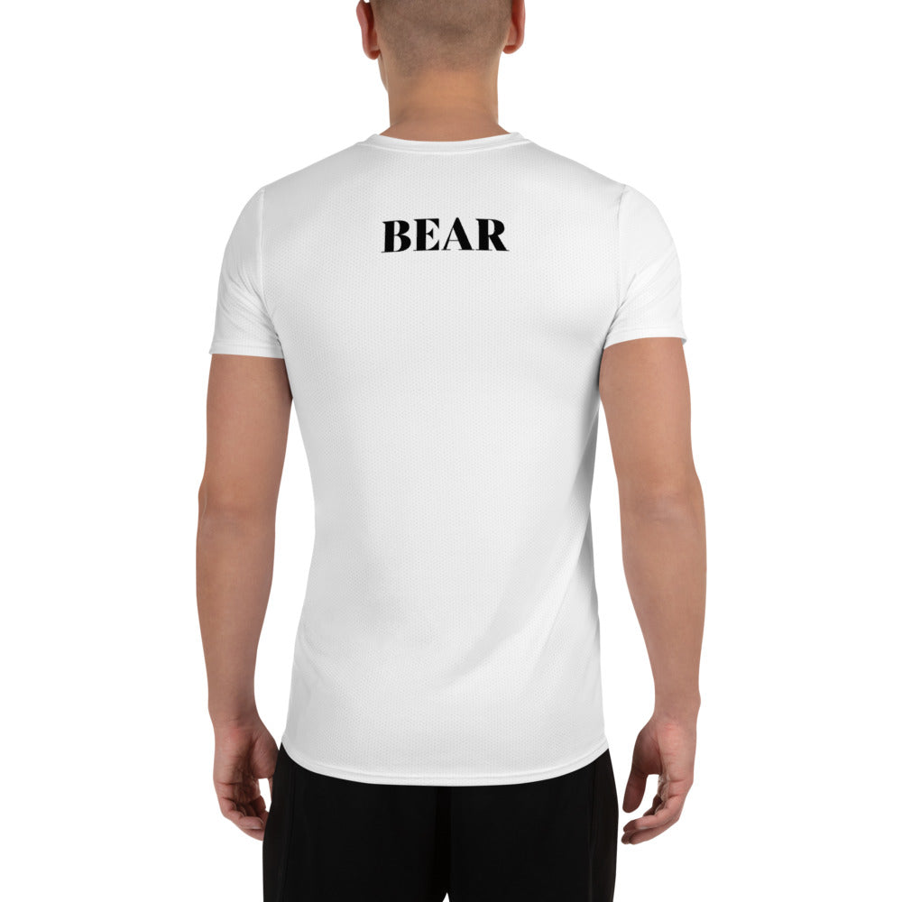 SUPA BEAR All-Over Print Men's Athletic T-shirt