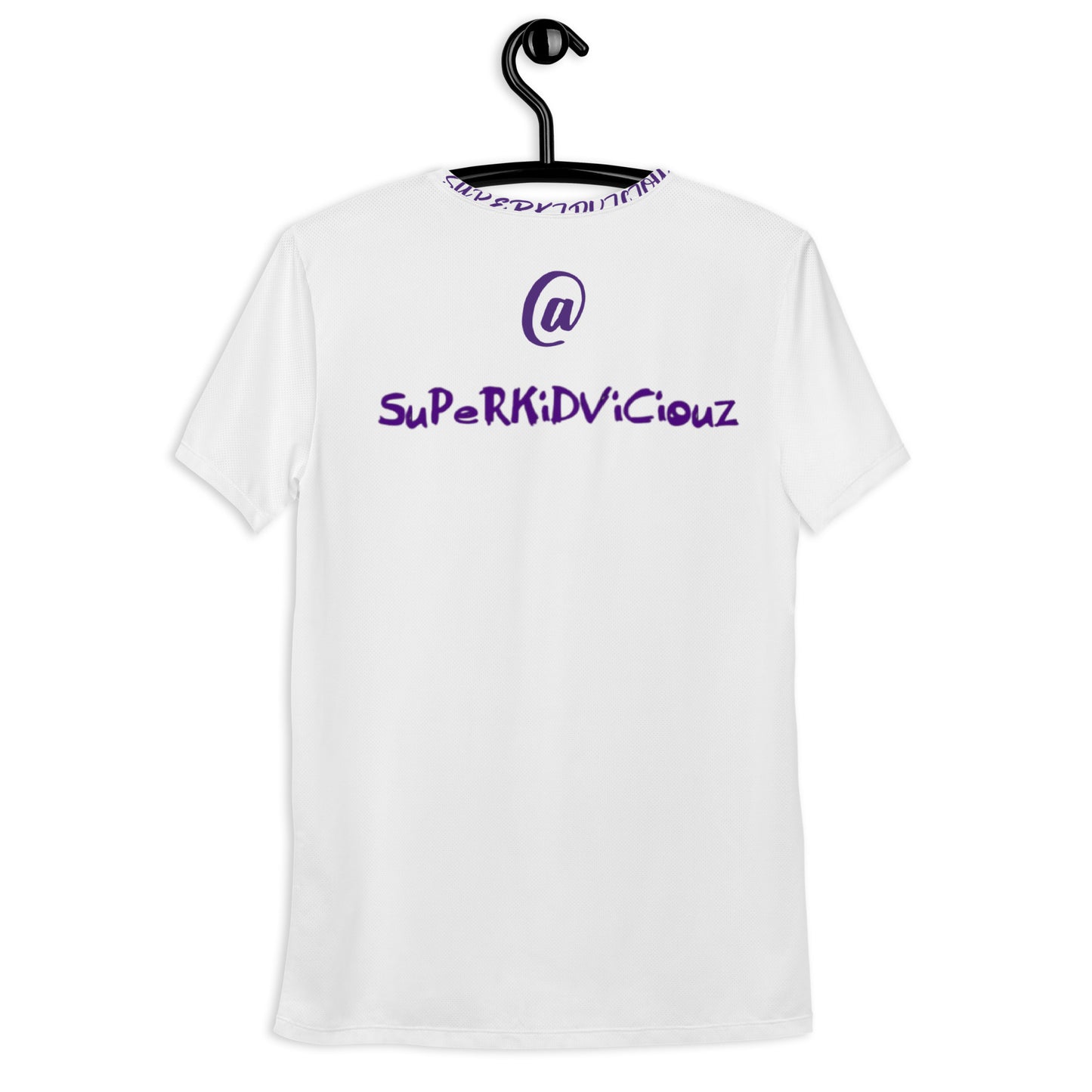 SUPAERKIDVICIOUZ All-Over Print Men's Athletic T-shirt