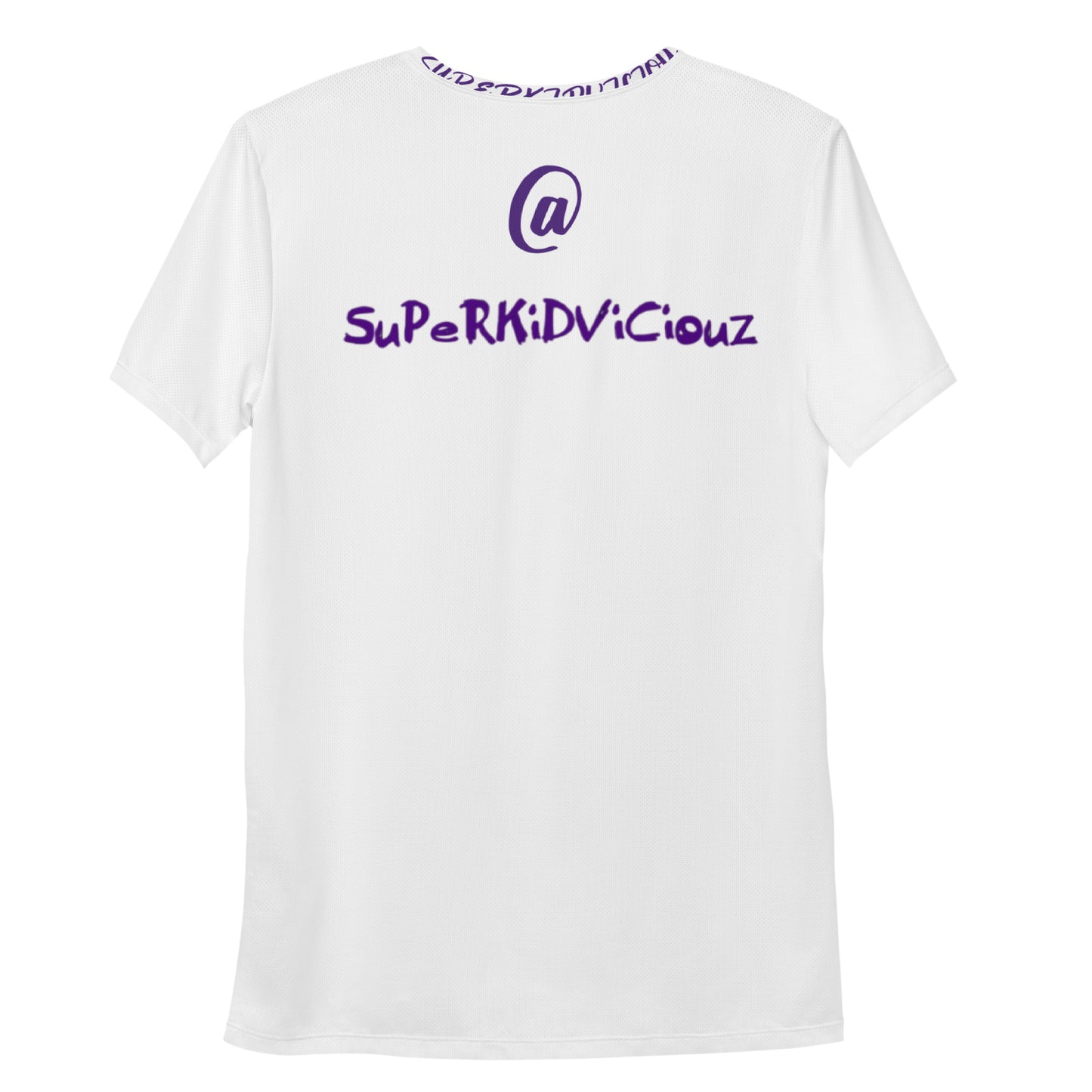 SUPAERKIDVICIOUZ All-Over Print Men's Athletic T-shirt
