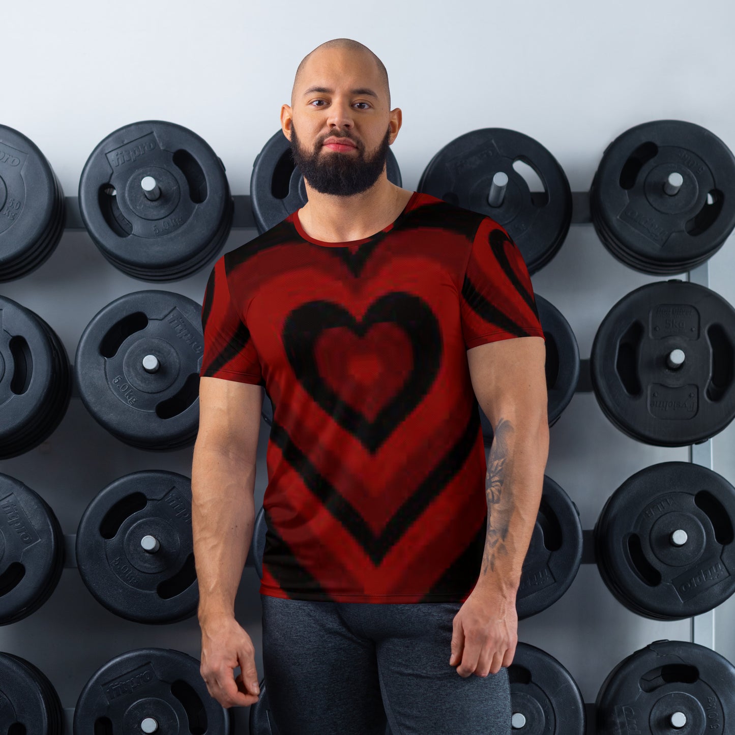 SUPA All-Over Print Men's Athletic T-shirt