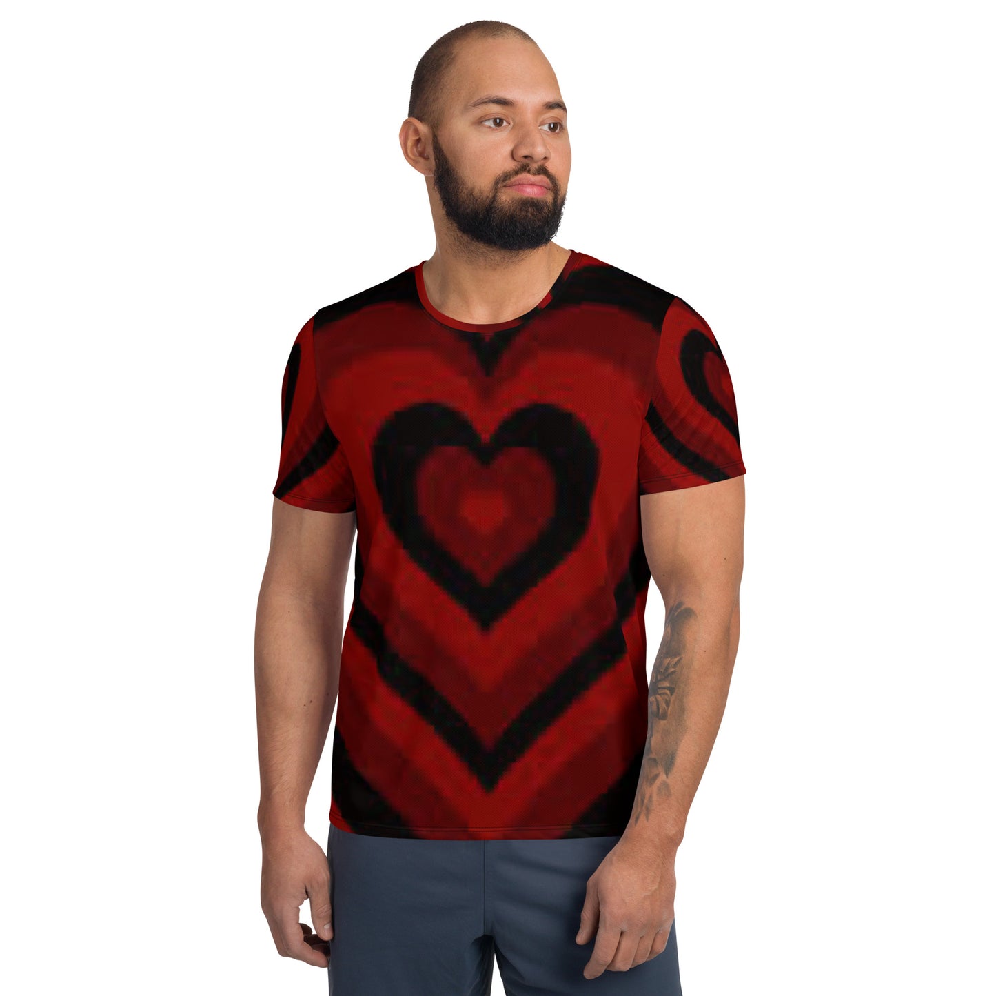 SUPA All-Over Print Men's Athletic T-shirt