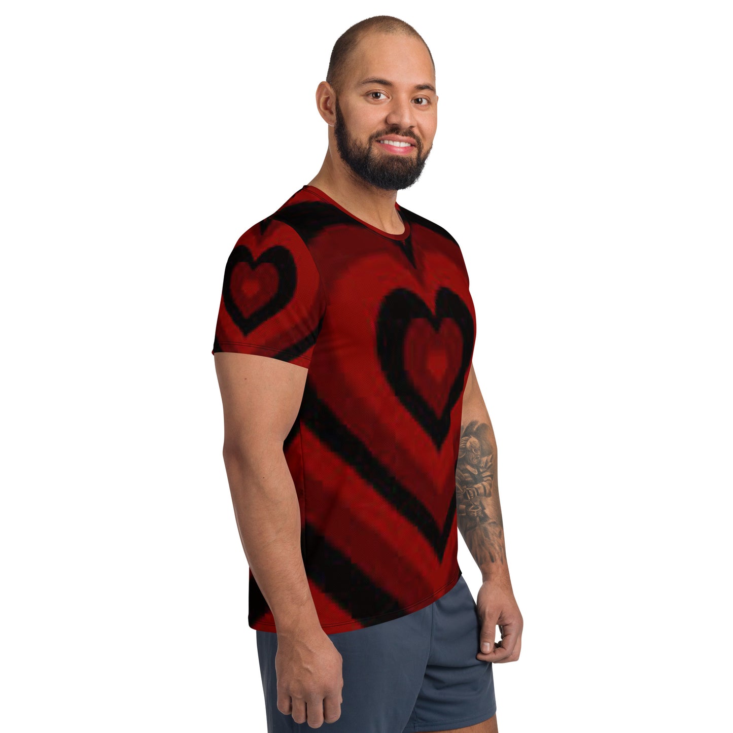 SUPA All-Over Print Men's Athletic T-shirt