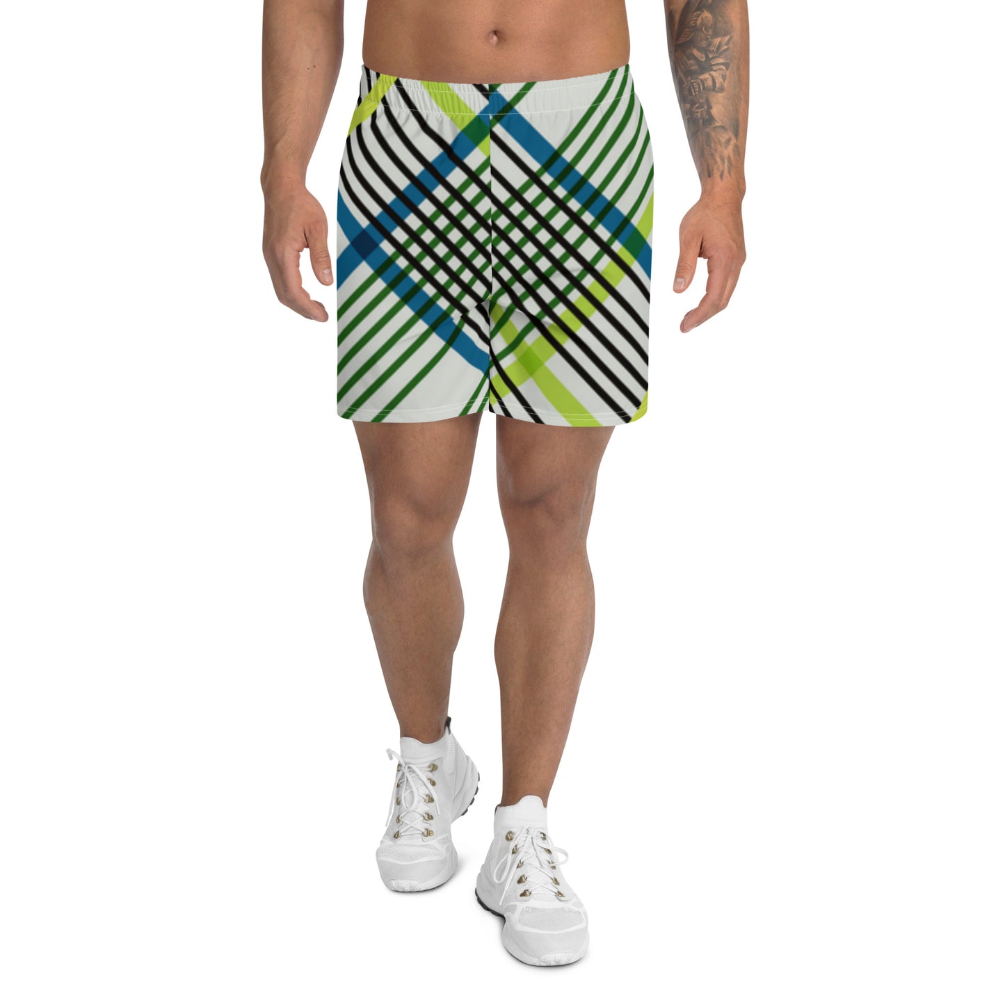 SUPADRESSIE Men's Recycled Athletic Shorts