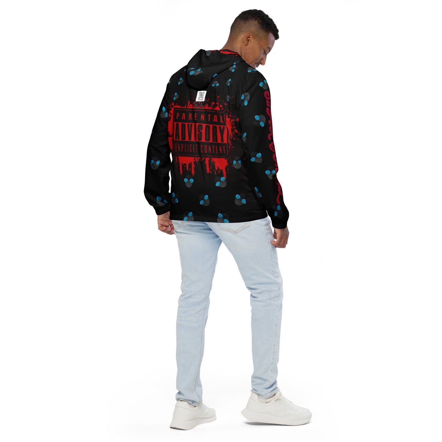 SuPeR Red lyriC Men’s windbreaker