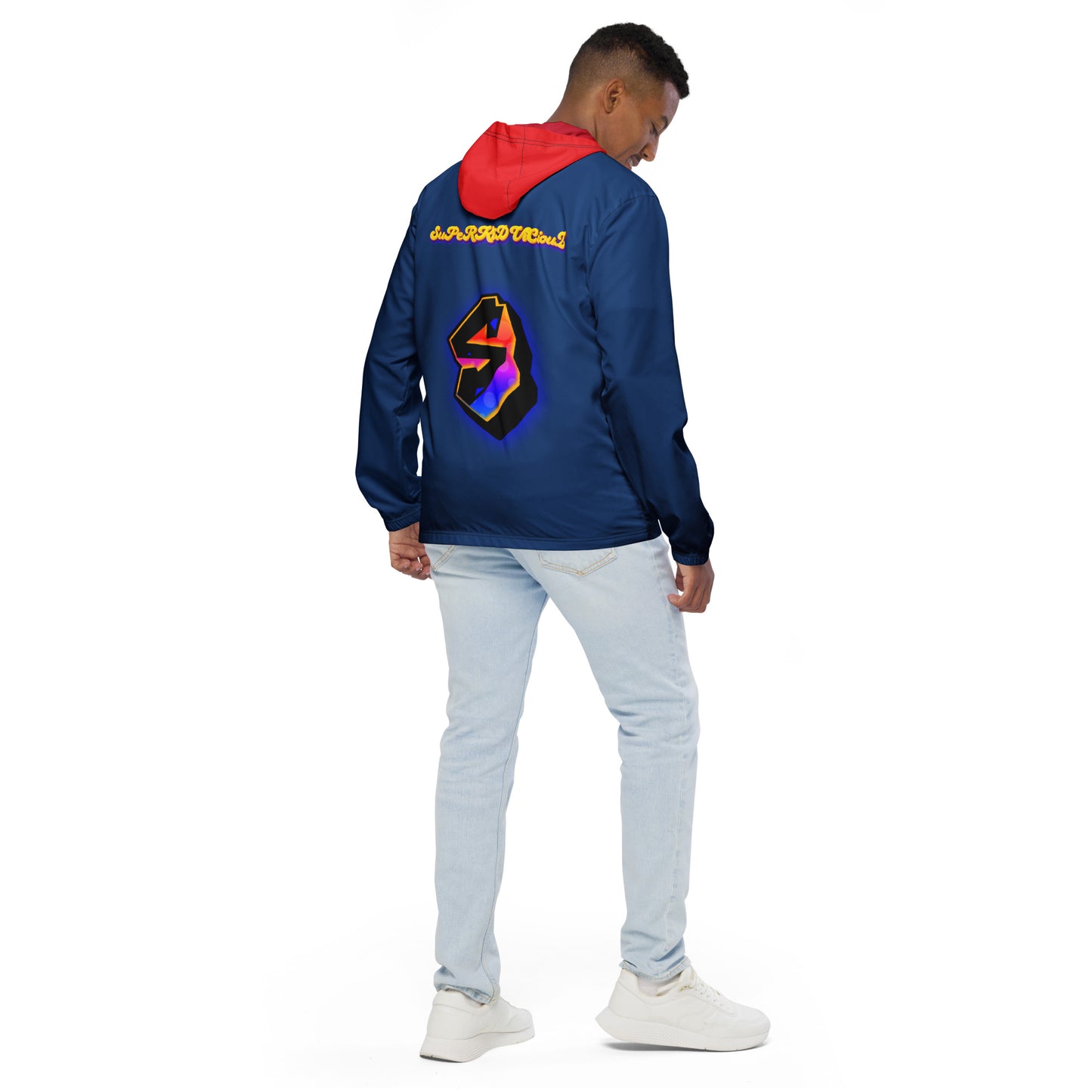 SUPAMANDALEAGUEMen’s windbreaker
