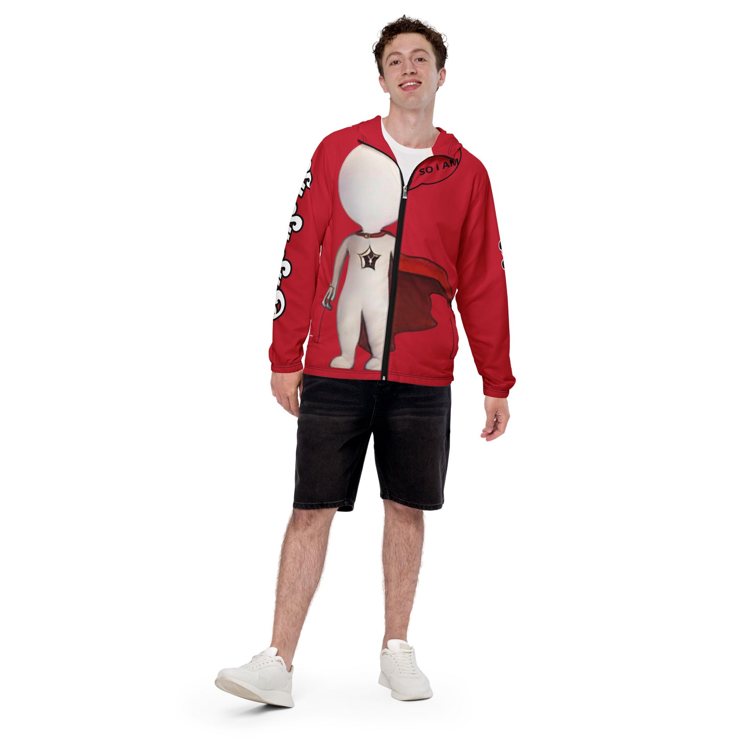 SupER Red Men’s windbreaker