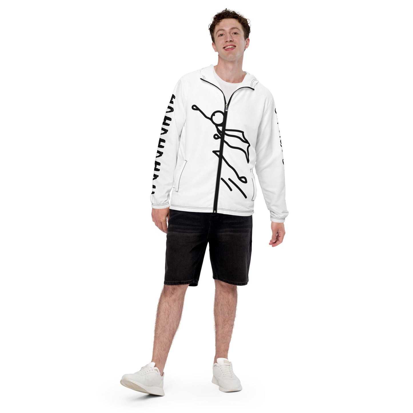 SupEr ahahaha stick Men’s windbreaker