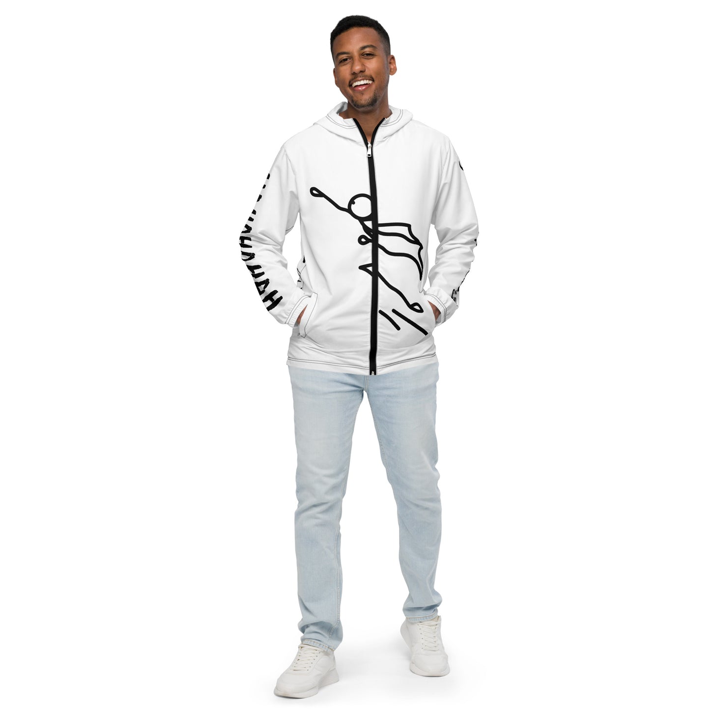 SupEr ahahaha stick Men’s windbreaker
