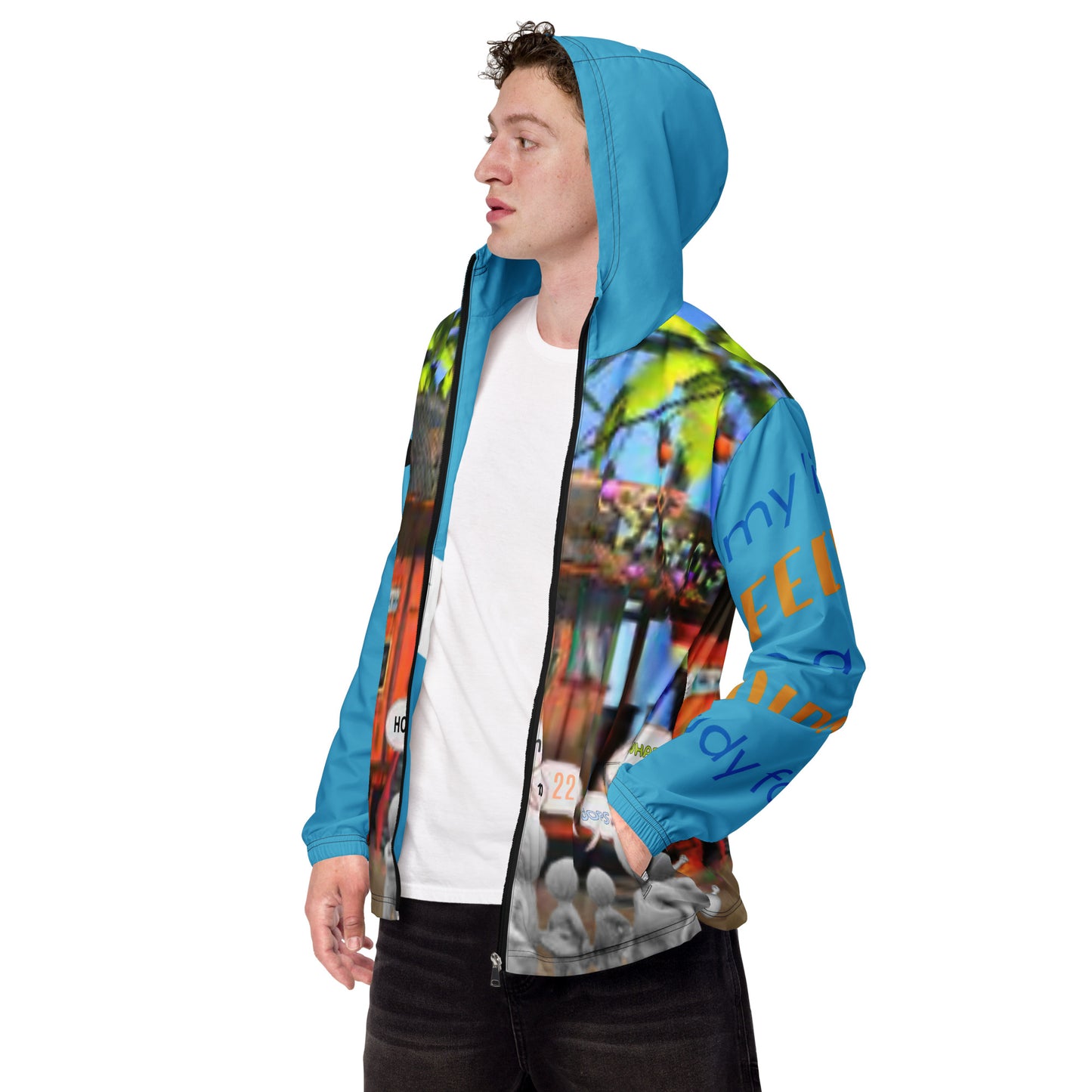 SuPeR BEACH Men’s windbreaker