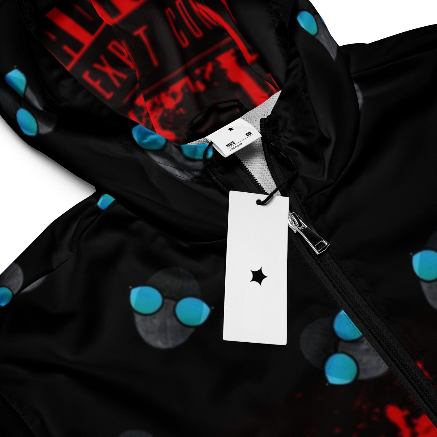 SuPeR Red lyriC Men’s windbreaker