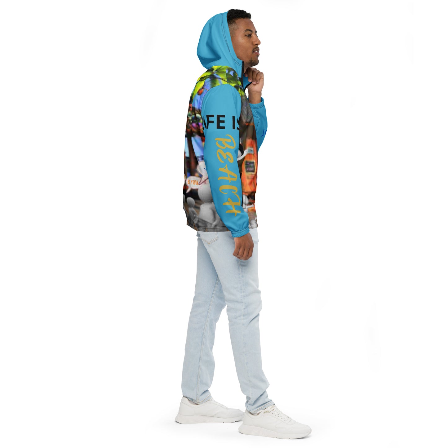 SuPeR BEACH Men’s windbreaker
