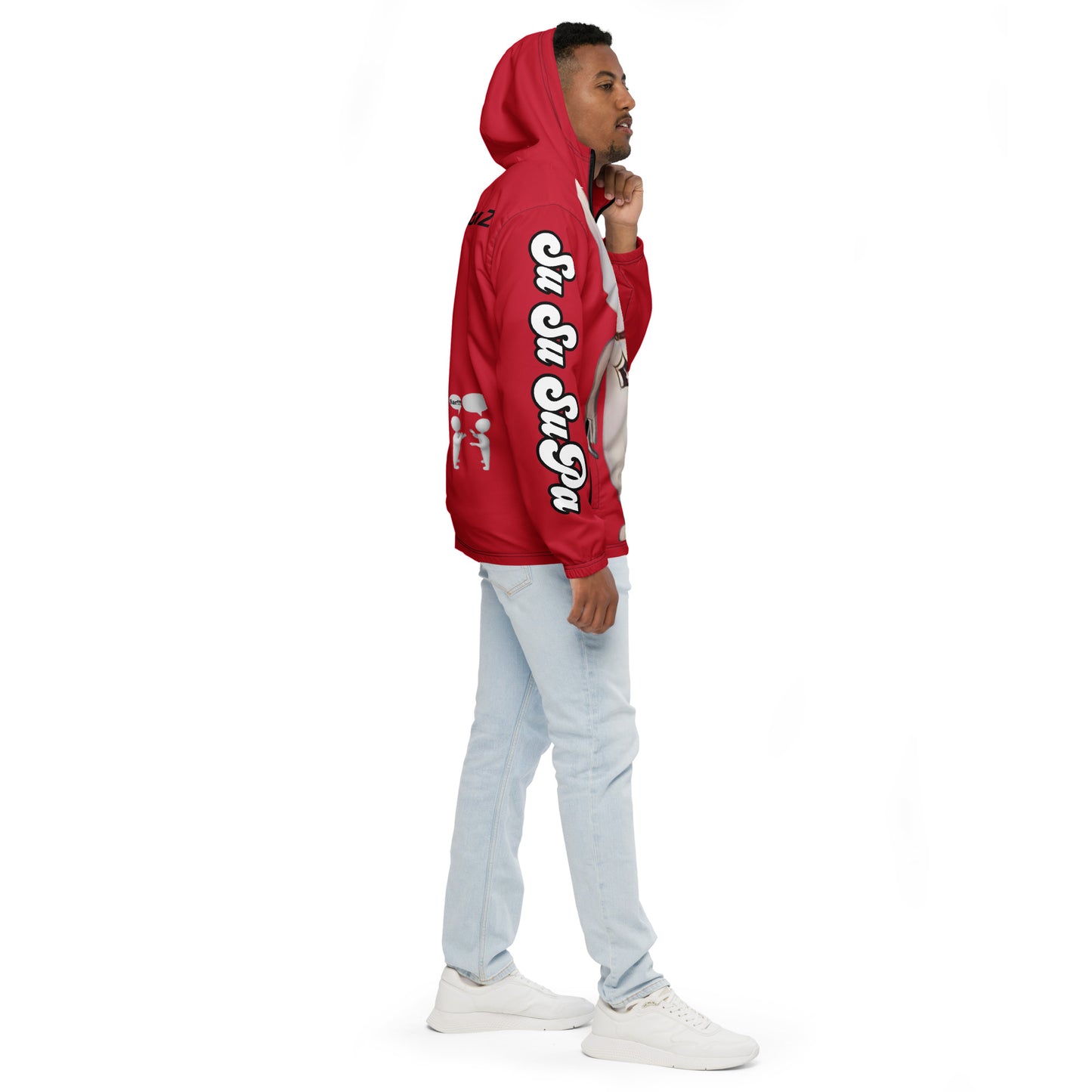 SupER Red Men’s windbreaker