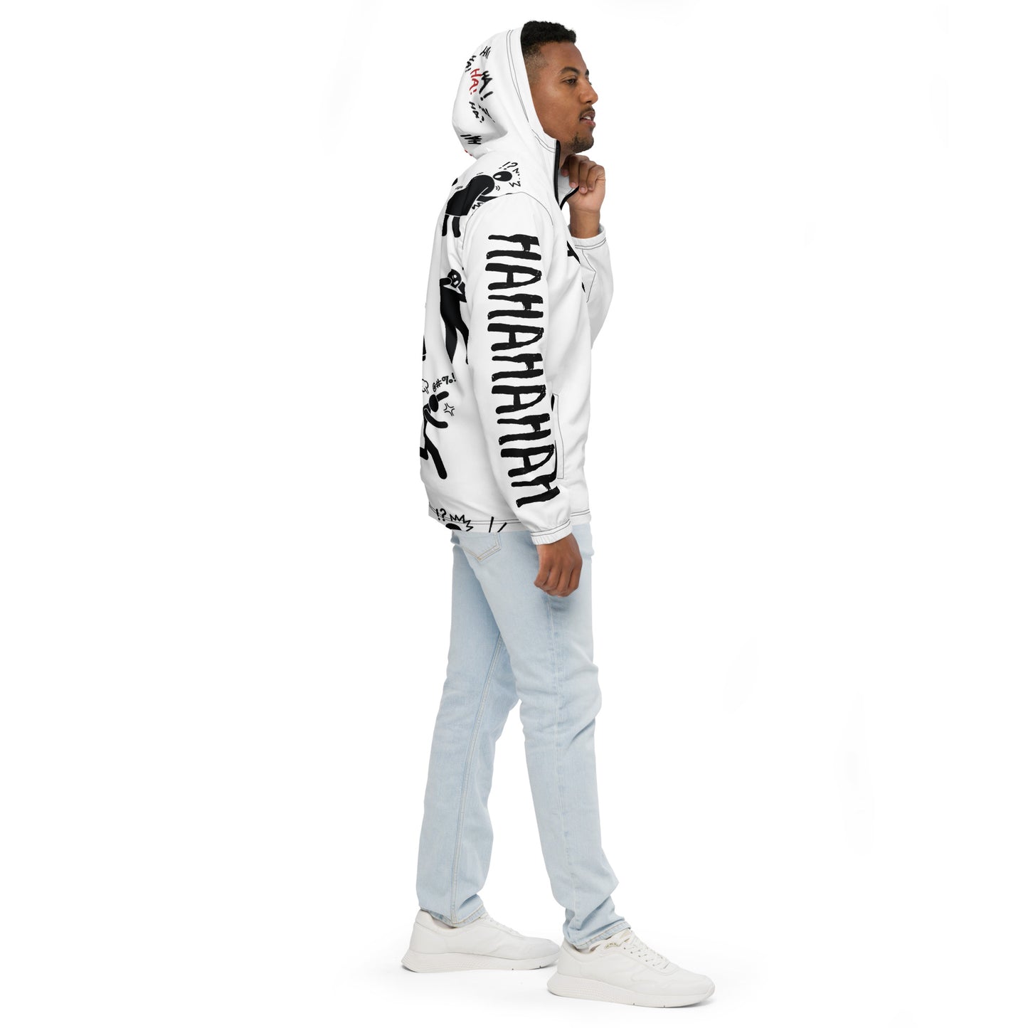 SupEr ahahaha stick Men’s windbreaker