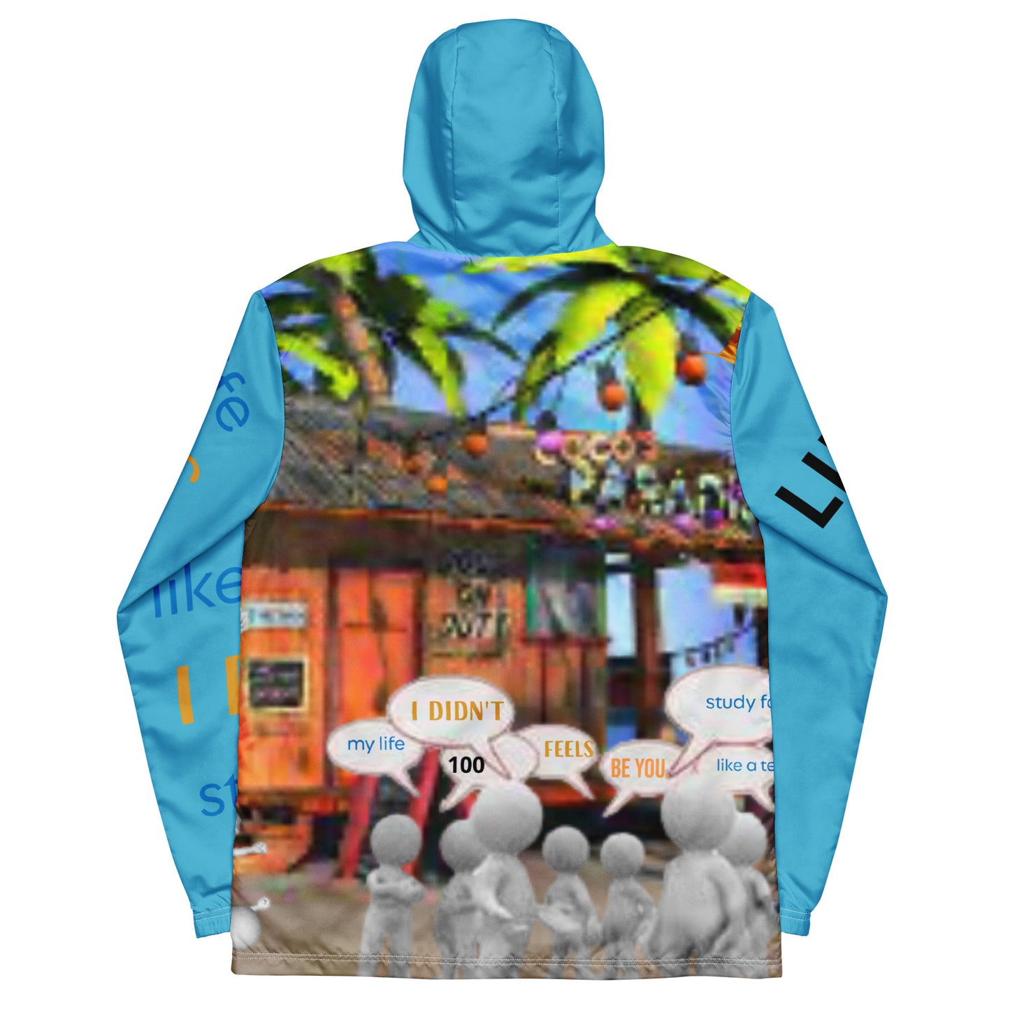 SuPeR BEACH Men’s windbreaker