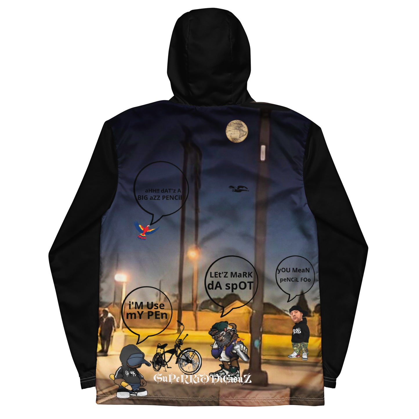 SuPeRKiDViCiouZ Men’s windbreaker