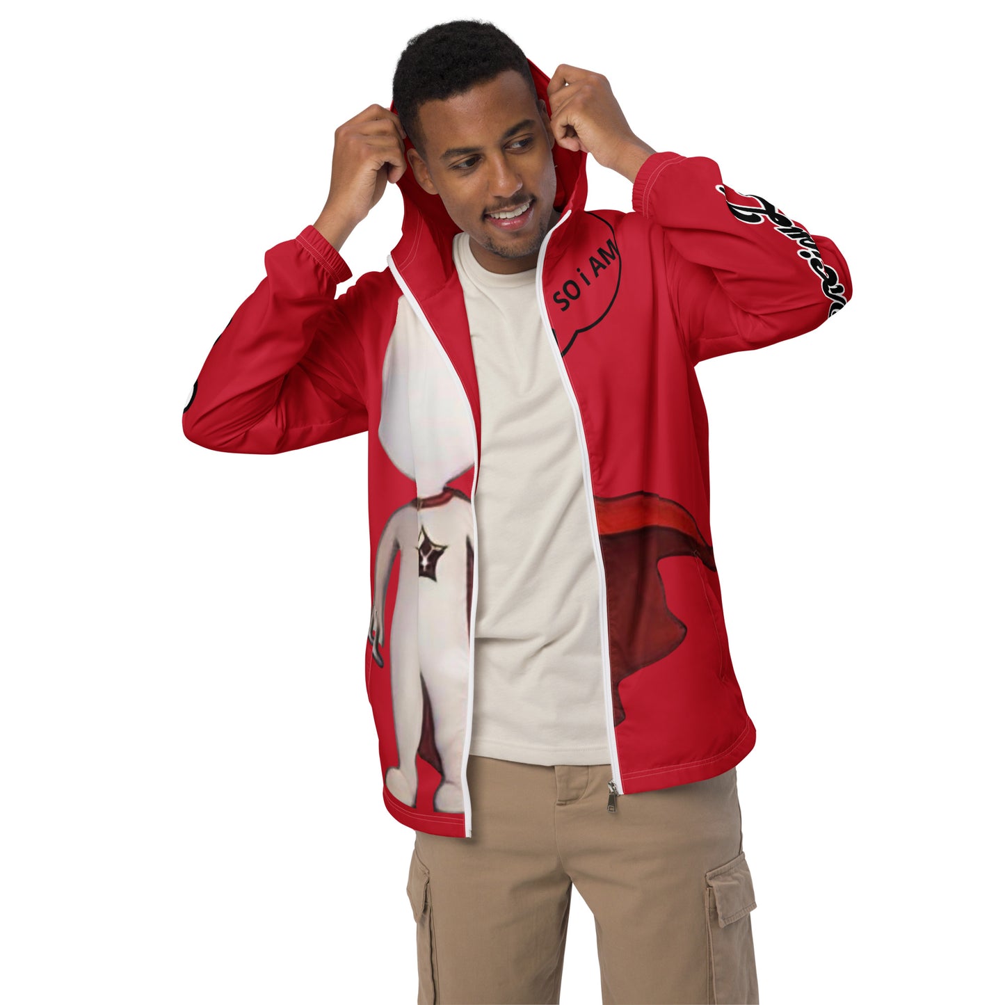 SupER Red Men’s windbreaker
