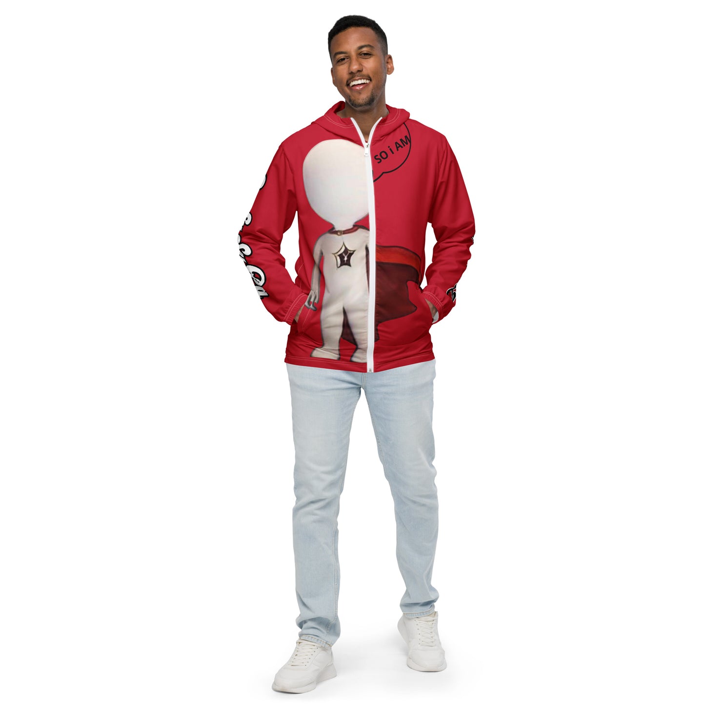 SupER Red Men’s windbreaker