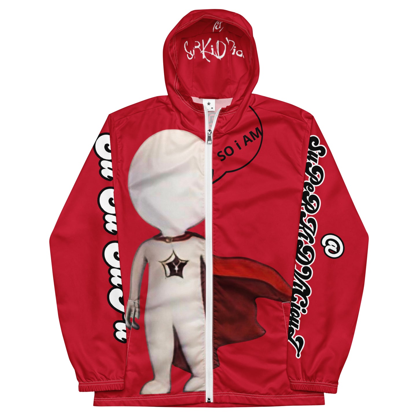 SupER Red Men’s windbreaker