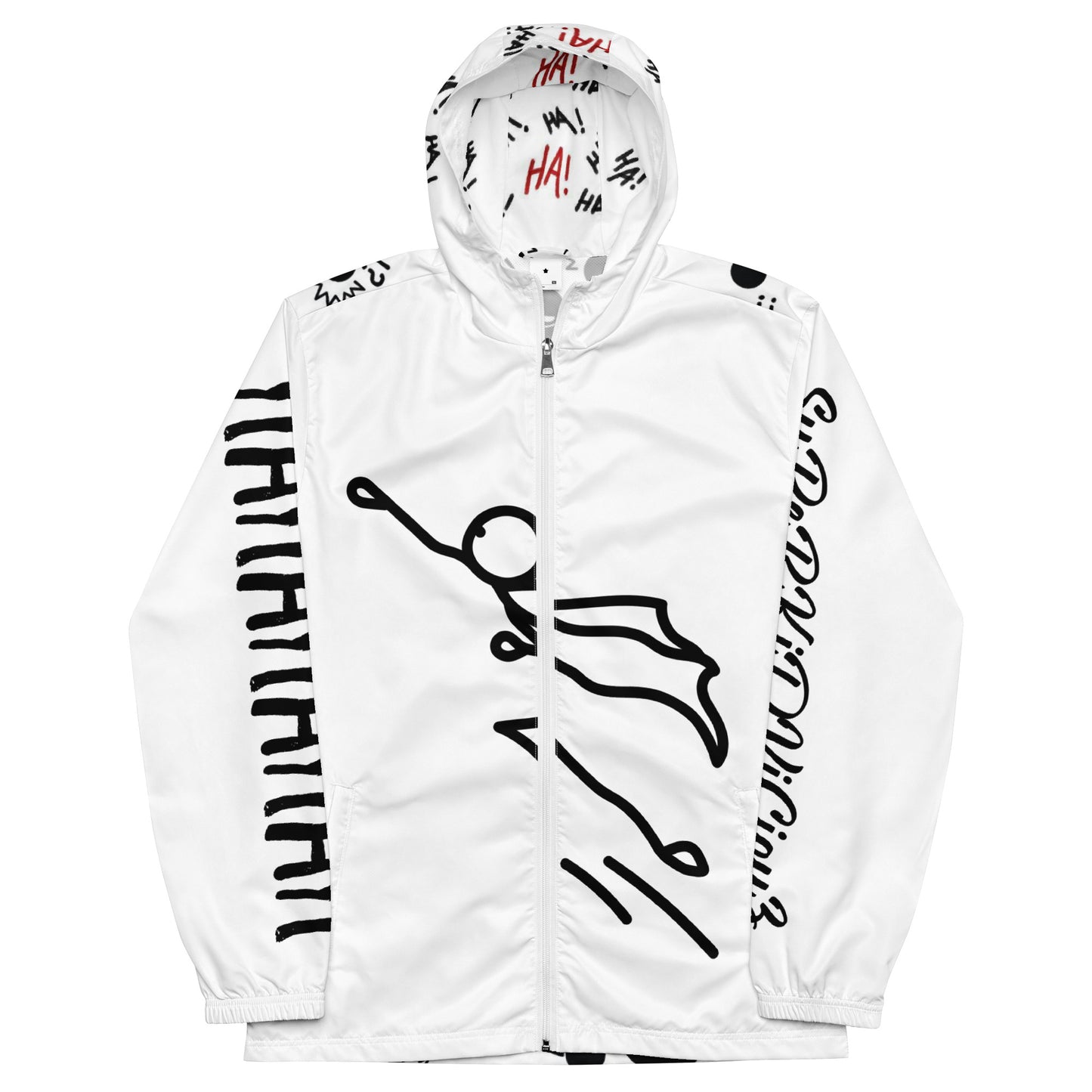 SupEr ahahaha stick Men’s windbreaker