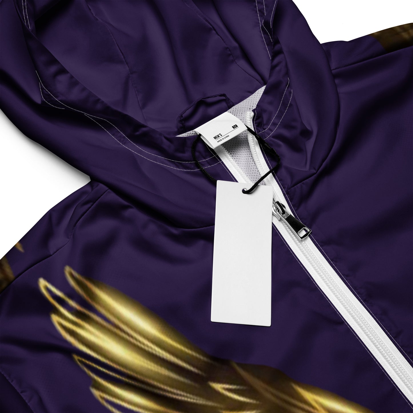 supa purple and gold Israelite Men’s windbreaker