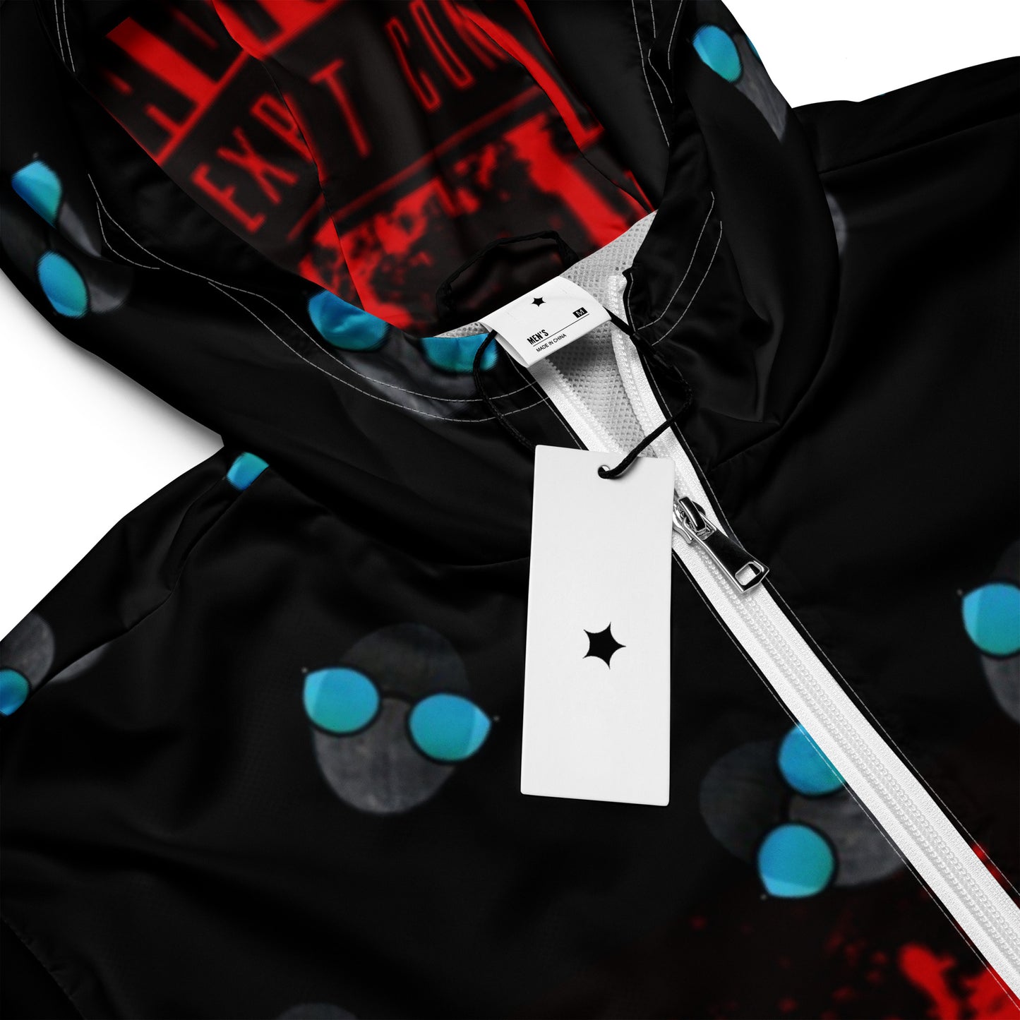 SuPeR Red lyriC Men’s windbreaker