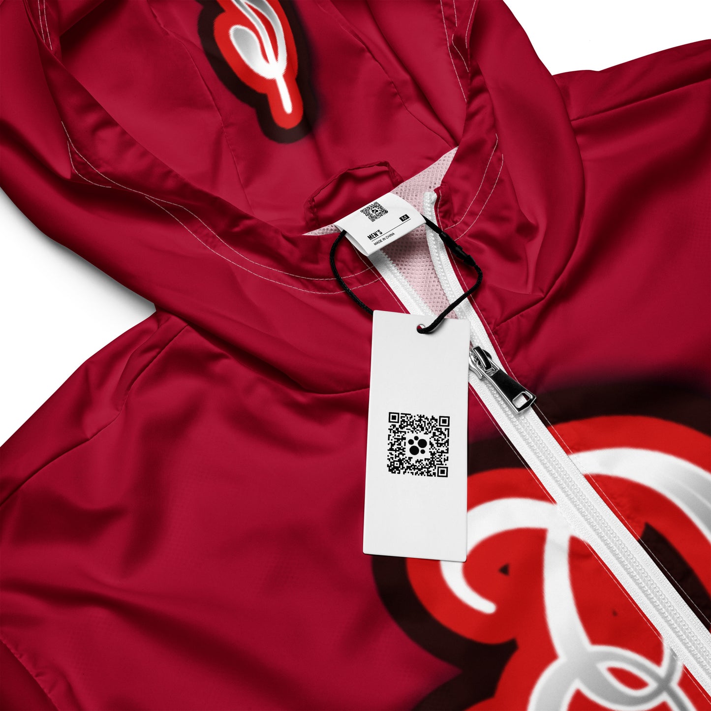 da league red Men’s windbreaker
