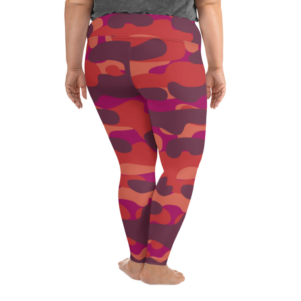 SUPA All-Over Print Plus Size Leggings