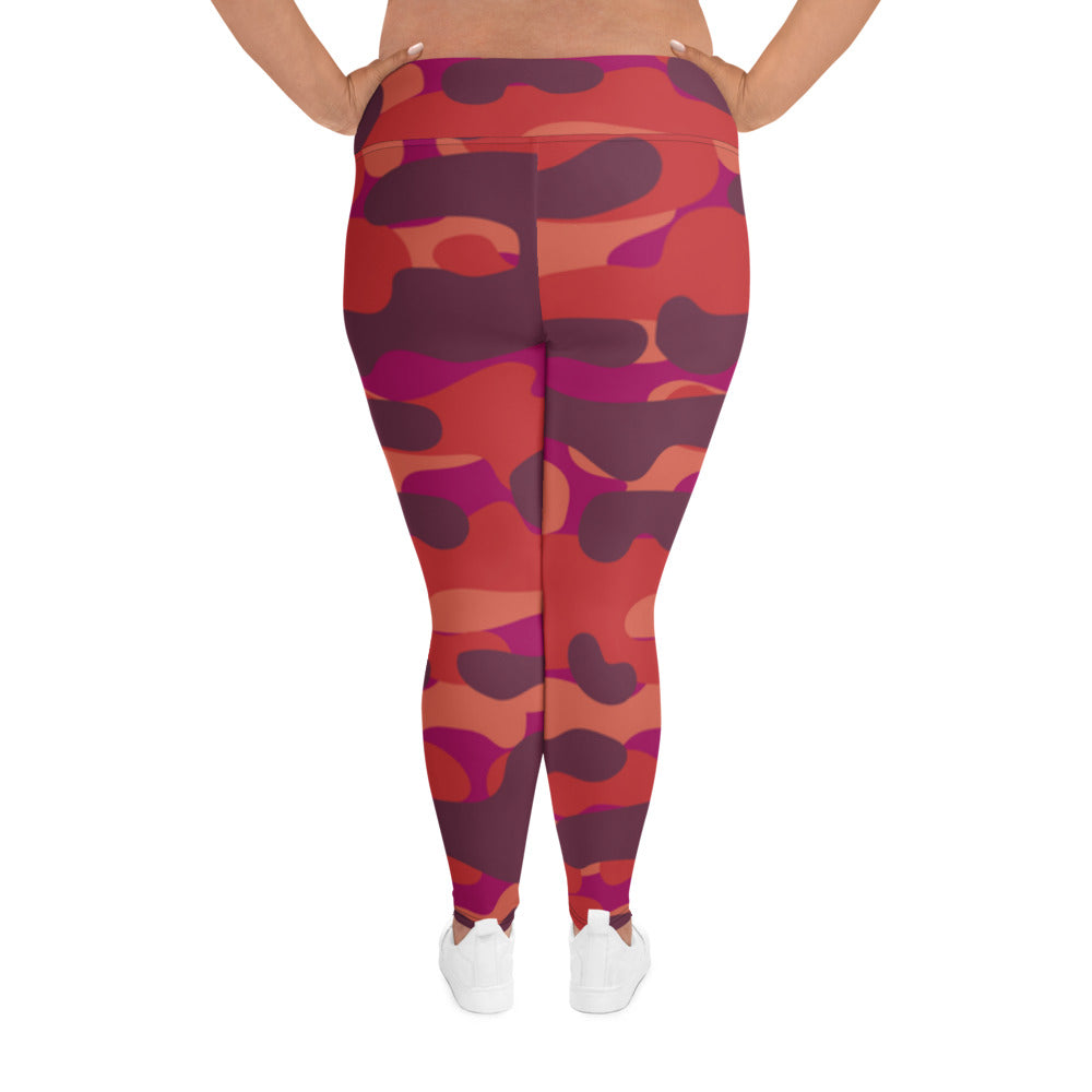 SUPA All-Over Print Plus Size Leggings