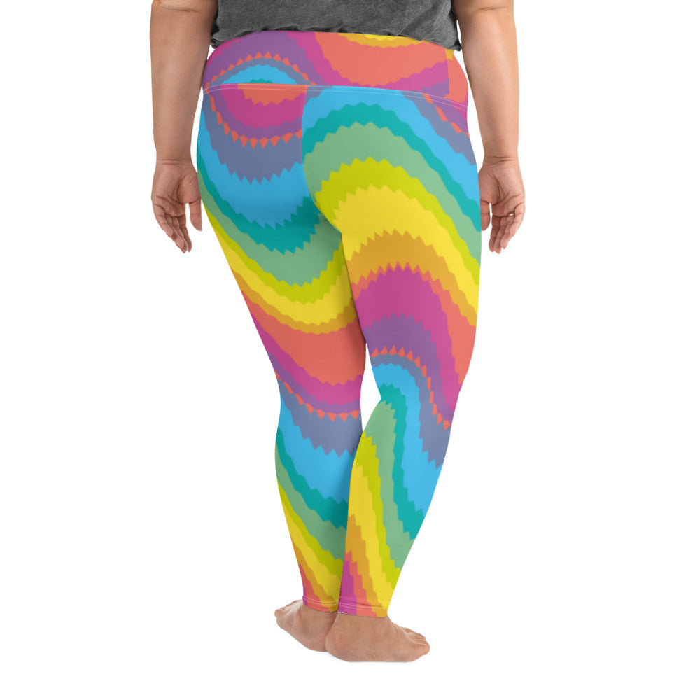SUPA All-Over Print Plus Size Leggings