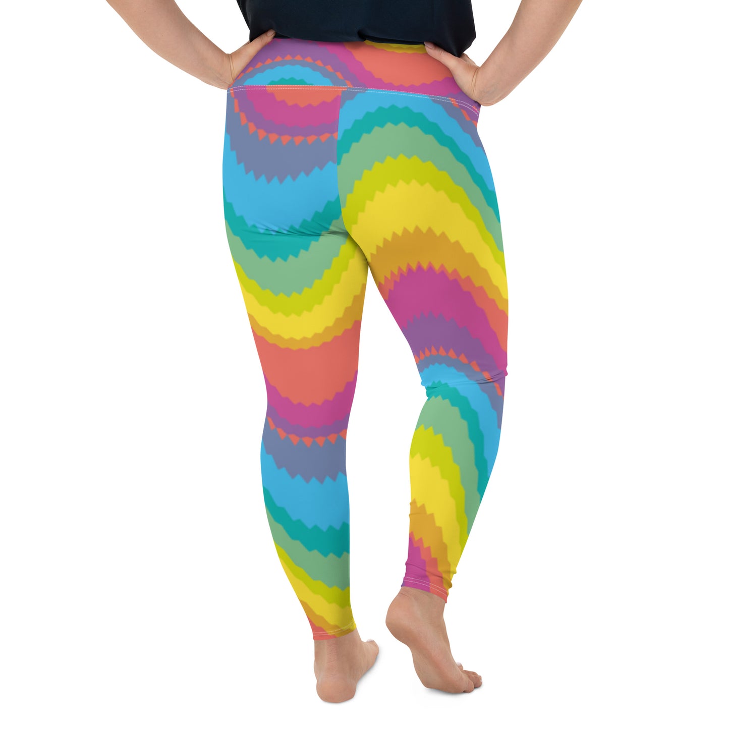 SUPA All-Over Print Plus Size Leggings