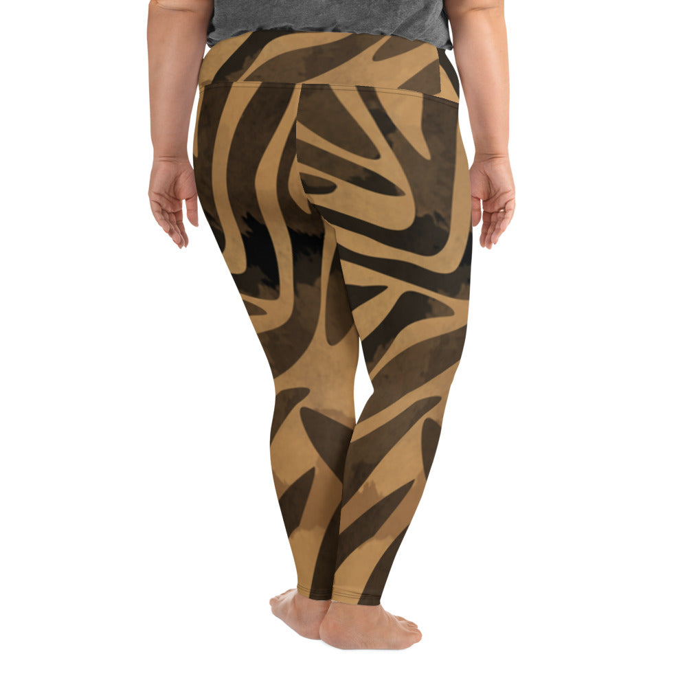 SUPA All-Over Print Plus Size Leggings