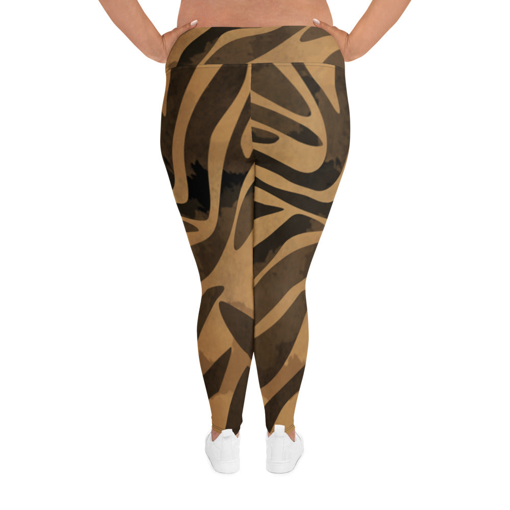 SUPA All-Over Print Plus Size Leggings