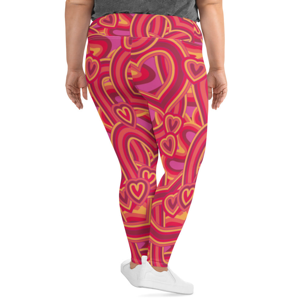 SUPA All-Over Print Plus Size Leggings