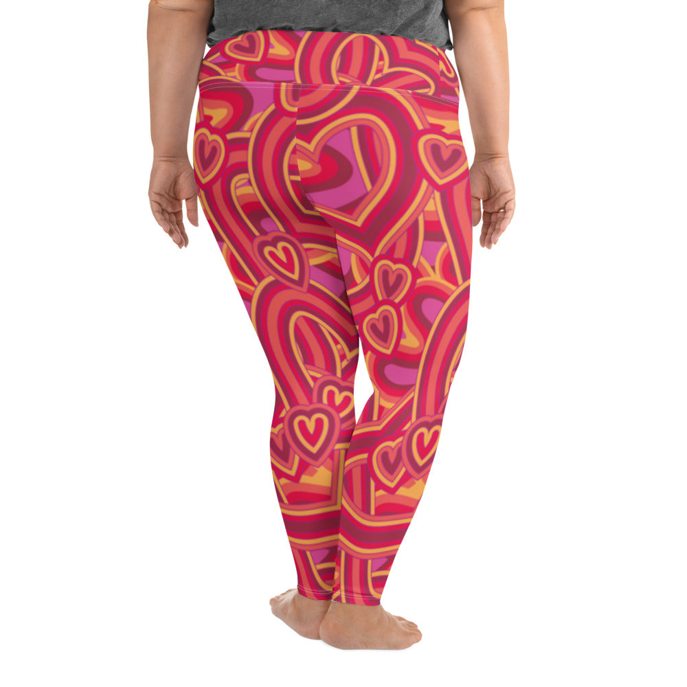 SUPA All-Over Print Plus Size Leggings
