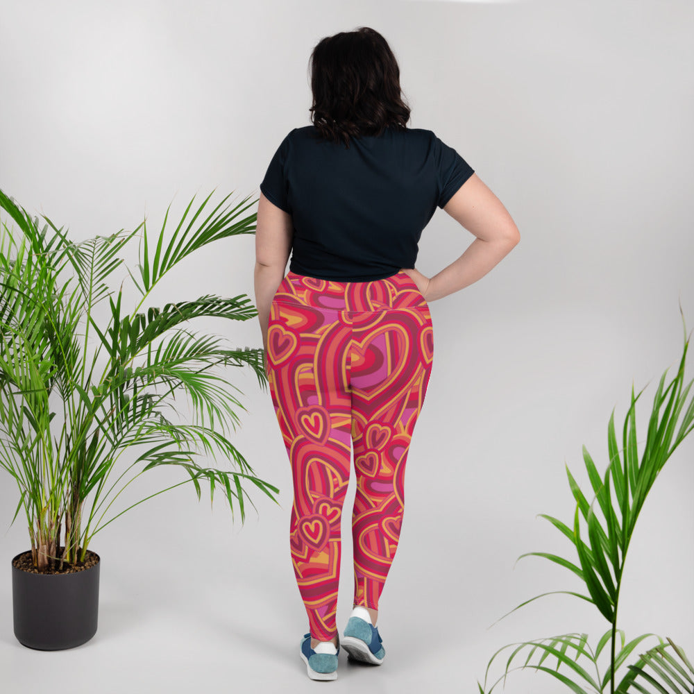 SUPA All-Over Print Plus Size Leggings