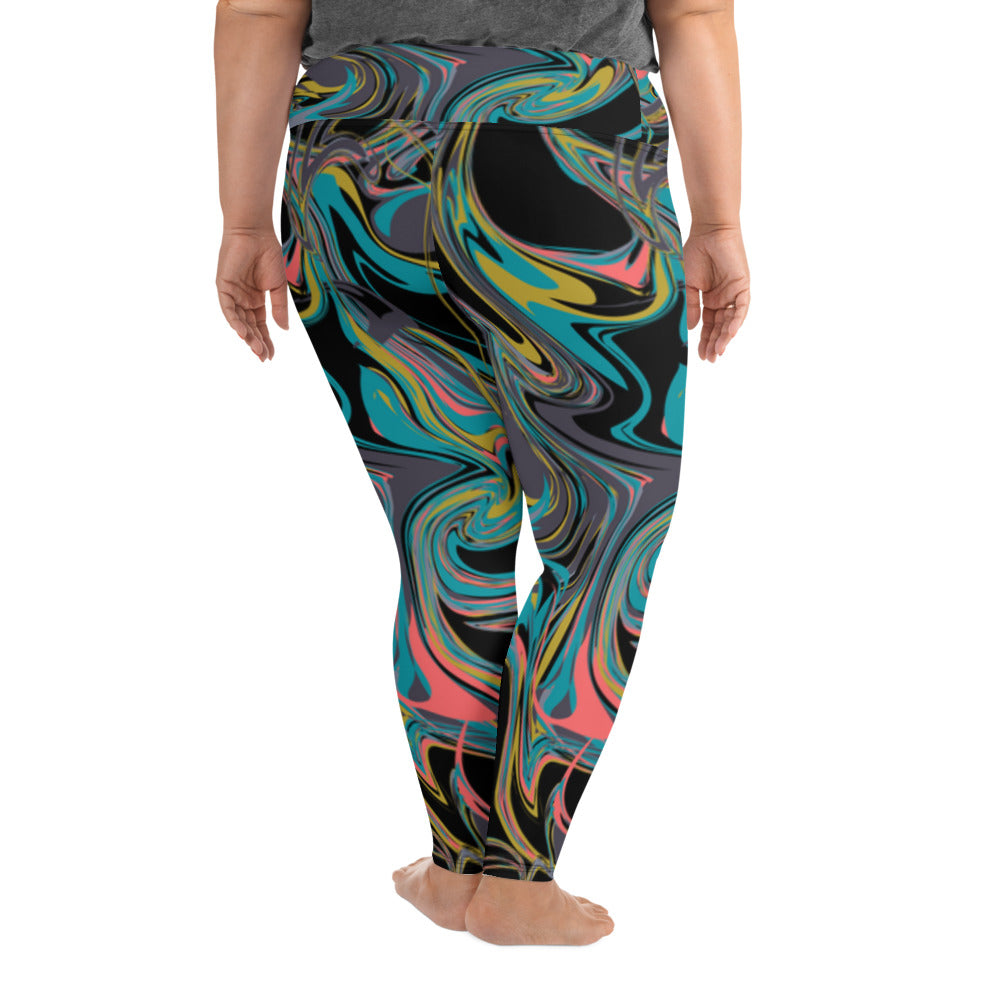SUPA All-Over Print Plus Size Leggings