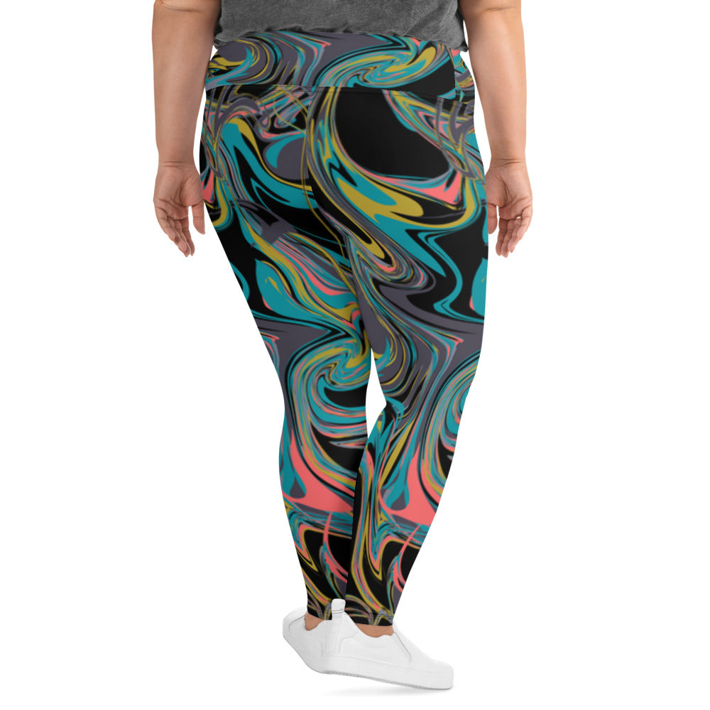 SUPA All-Over Print Plus Size Leggings