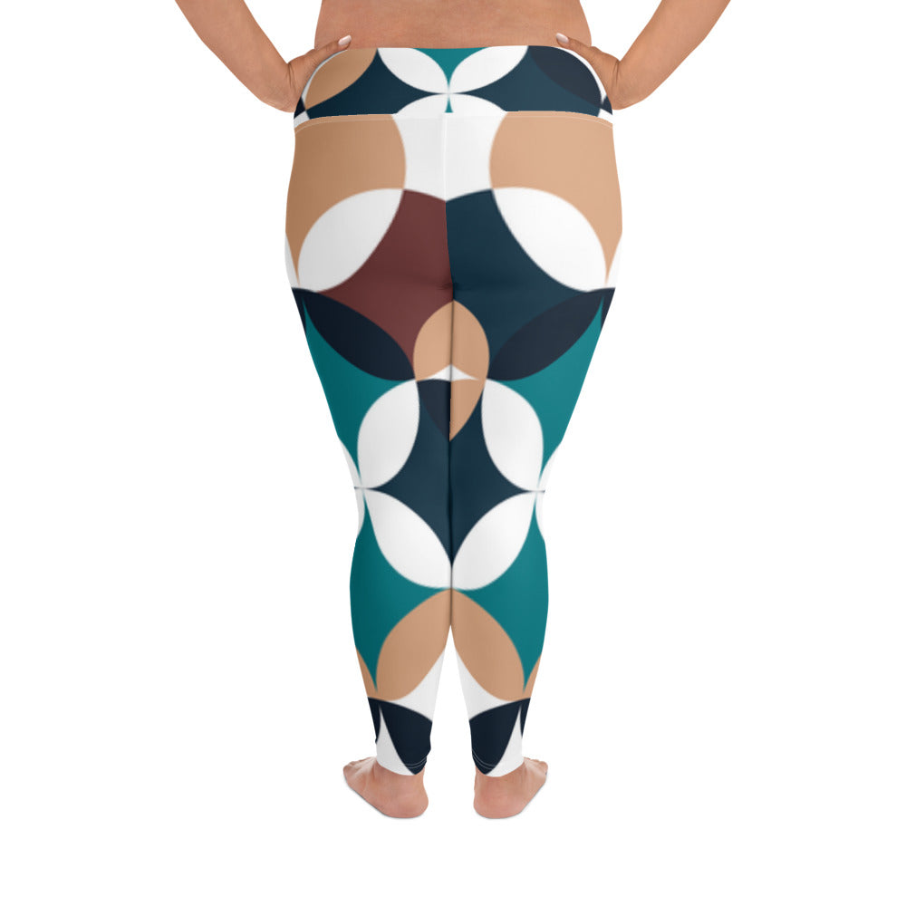 SUPA All-Over Print Plus Size Leggings