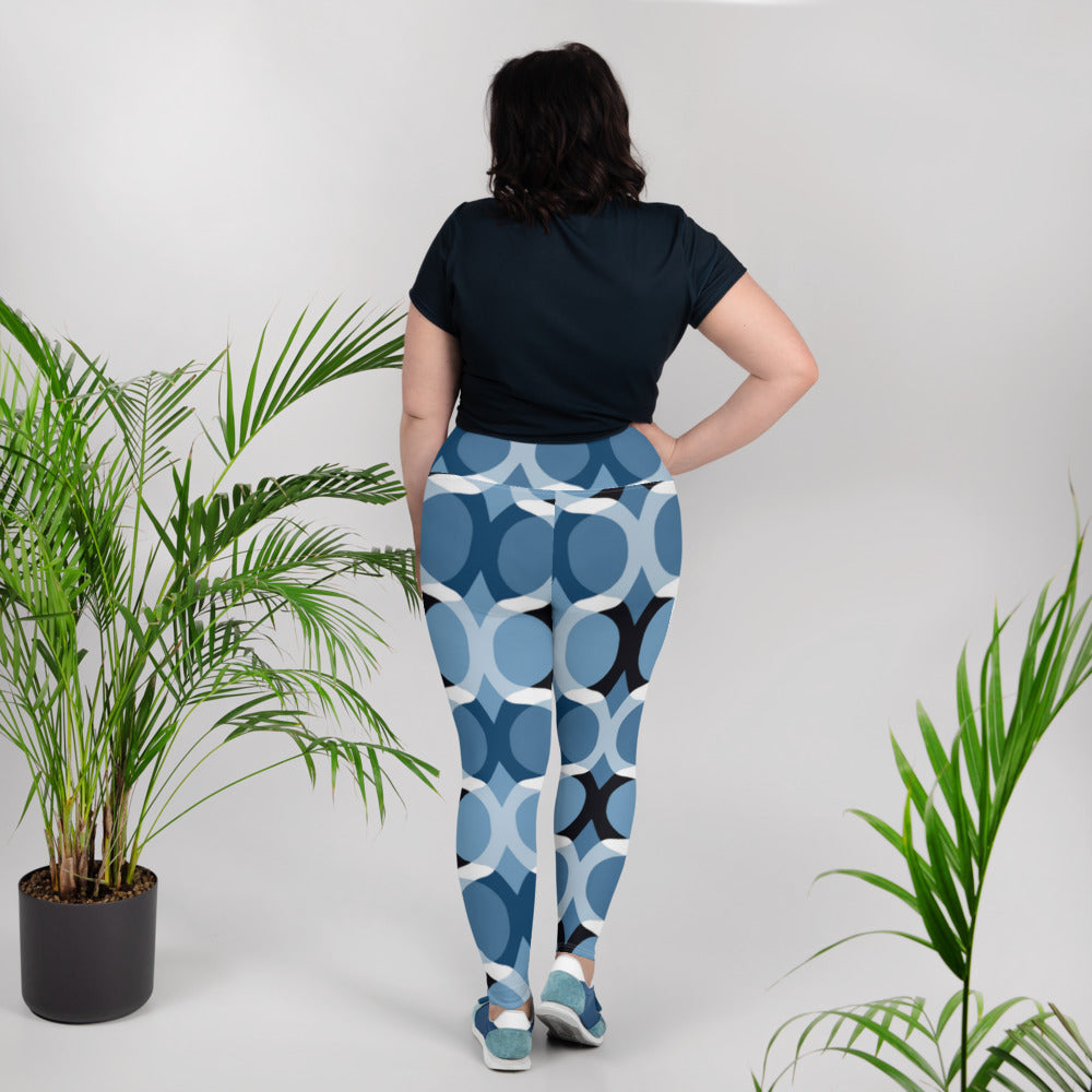 supa All-Over Print Plus Size Leggings
