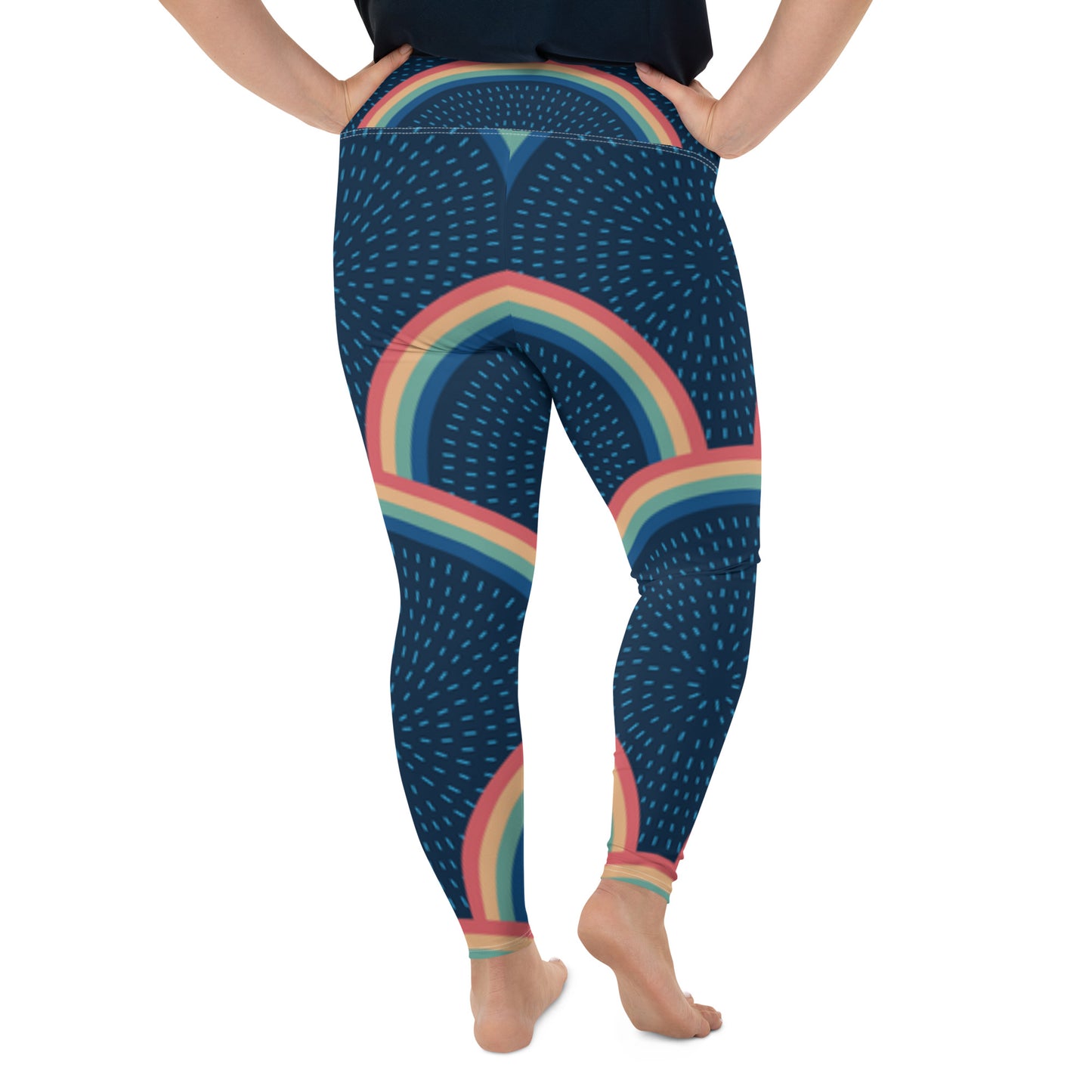 SUPA All-Over Print Plus Size Leggings